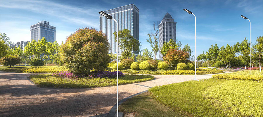 solar power street light