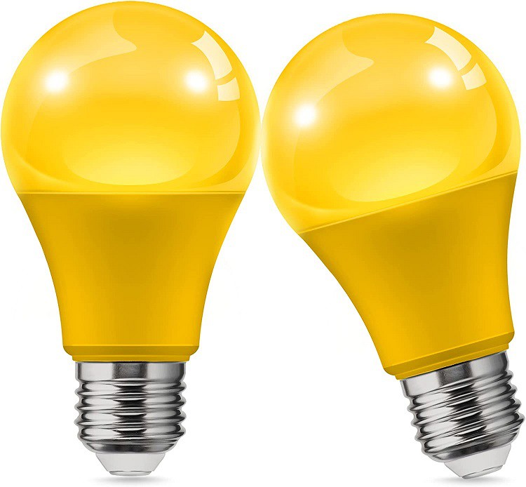 yellow light bulb yellow light bulb