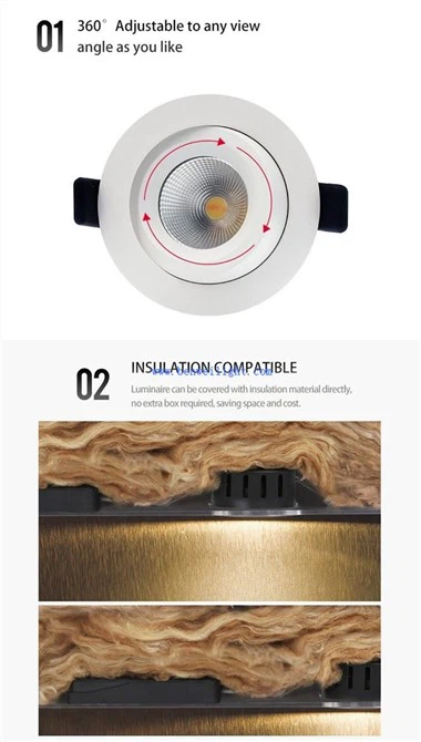 استبدال مصابيح الهالوجين النازل بمؤشر LED