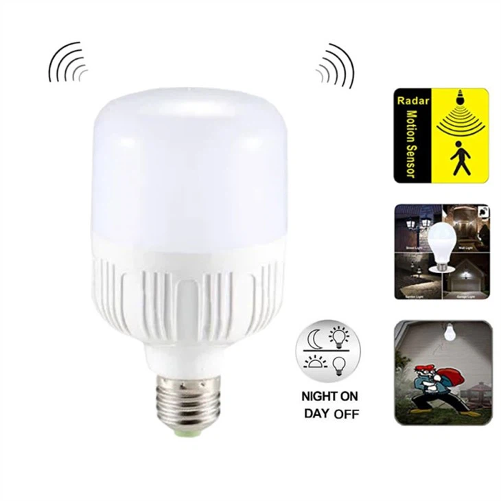 20W الحركة المنشط الغسق إلى ضوء لمبة الأمن الفجر