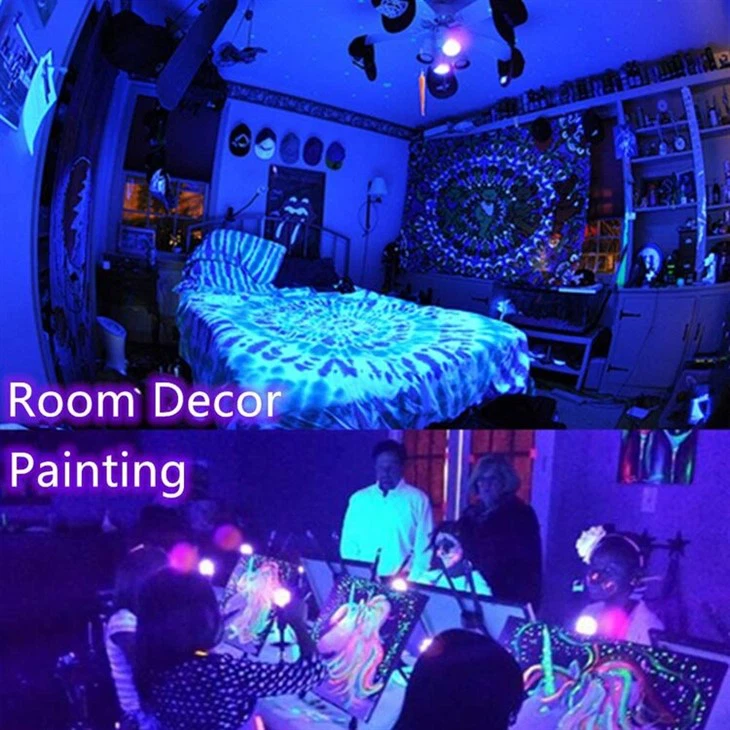 9w Ultra Violet Black Light Bulbs