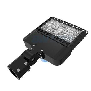 5000K ضوء الشارع LED الأسود