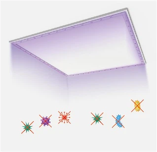 مصباح لوحة LED لغرفة البيئة النظيفة UVC