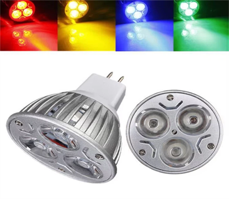 LED Light Bulbs 10pcs/lot LED COB Spotlight E27 GU10 GU5.3 AC85-265V / MR16 DC12V factory