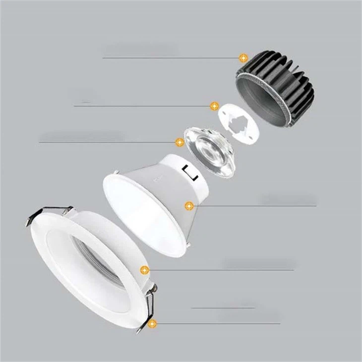 4 X MiniSun Non-Fire Rated Bathroom IP65 Downlights in Chrome high quality