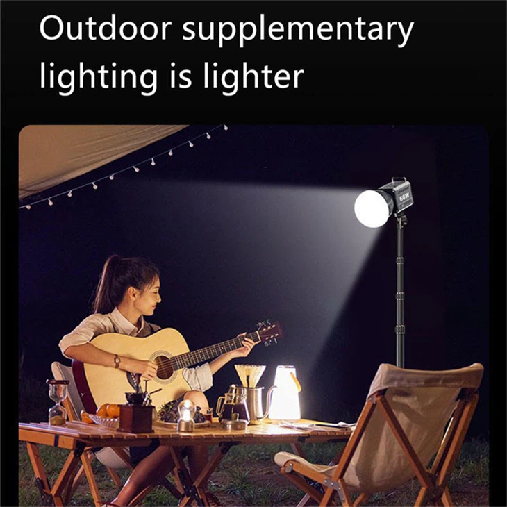 60W COB Photography Light - Mini Handheld Spotlight