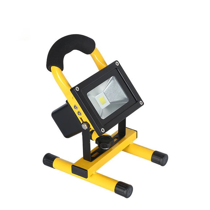 IP65 ضوء الفيضانات LED المحمولة القابلة لإعادة الشحن