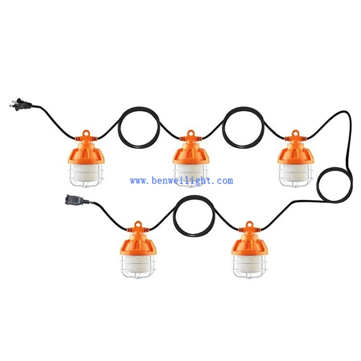 Outdoor Waterproof Job Site Light String (2)