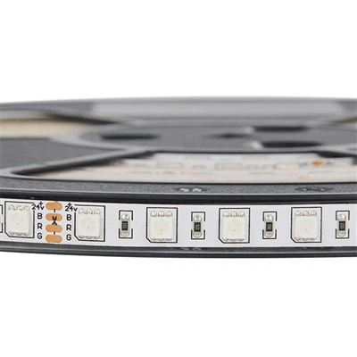 شريط إضاءة LED 12 فولت 5050 60 LED لكل متر RGBW