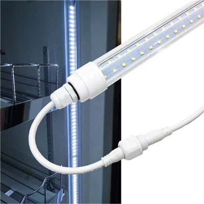 2ft 4ft 5ft Ip67 مقاوم للماء T8 LED ضوء أنبوب الفريزر الثلاجة
