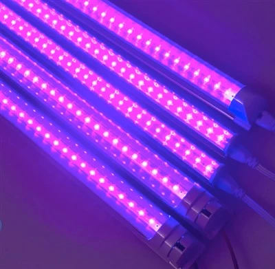 أنبوب T8 LED متكامل للأشعة فوق البنفسجية 10 وات 60 سم 395 نانومتر