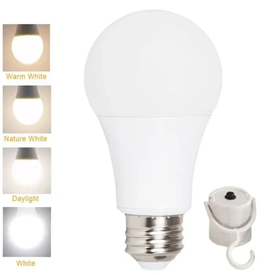 لمبة إضاءة LED للطوارئ والنهارية 9 وات وقابلة لإعادة الشحن