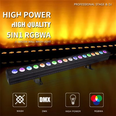 قضبان إضاءة حائط LED مقاومة للماء 34 وات