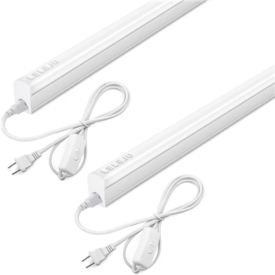 مصباح أنبوبي LED متكامل T5، قابل للربط، التوصيل والتشغيل