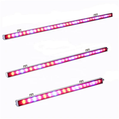 T5 أنبوب SMD2835 سطوع عالية أضواء زراعة النباتات الطيف الأحمر والأزرق