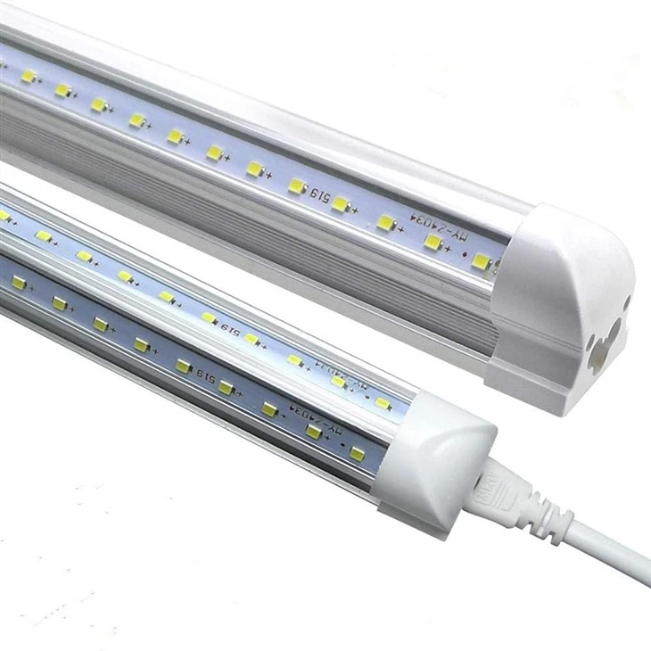 مصابيح LED مدمجة قابلة للتعتيم T8 من Traic بطول 8 أقدام